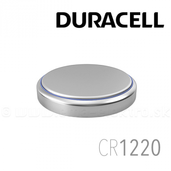 Batéria DURACELL CR1220 3V 1BL, lítiová