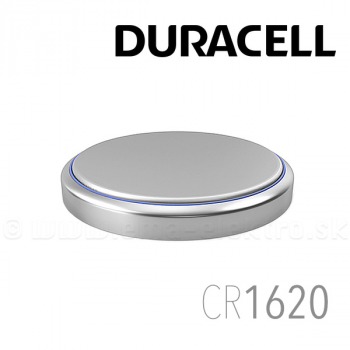 Batéria DURACELL CR1620 3V 1BL, lítiová