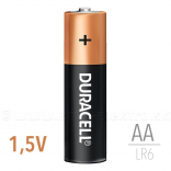 Batéria DURACELL AA 1,5V LR6 18BL, alkalická