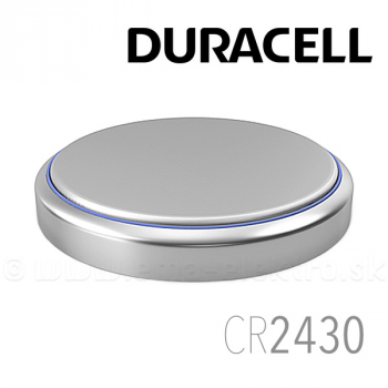 Batéria DURACELL CR2430 3V 1BL, lítiová