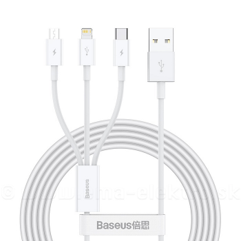 Kábel prepojovací USB-A / USB-C, Micro, Lightning