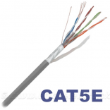 Kabel FTP SXKL-5E-FTP-PVC-GY Cat5e, SOLARIX, lanko