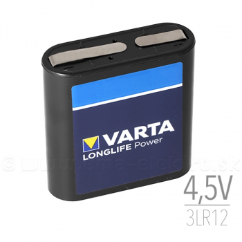 Batéria VARTA Longlife Power 4,5V 3LR12, plochá
