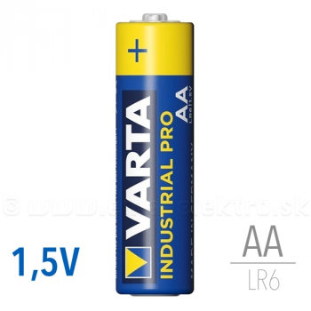 Batéria VARTA Industrial PRO AA 1,5V LR6 PROFI