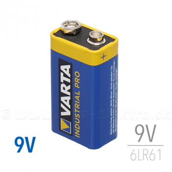 Batéria VARTA Industrial PRO 9V 6LR61 PROFI