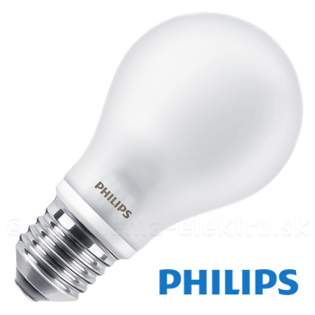 LED žiarovka  4,5W E27 PHILIPS A60, teplá biela