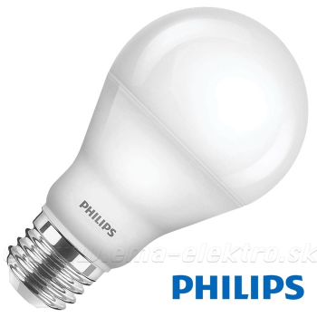 LED žiarovka  7,5W E27 PHILIPS 230V, studená biela