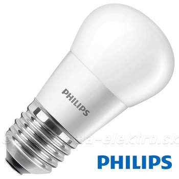 LED žiarovka  5,5W E27 230V PHILIPS WW gulička M
