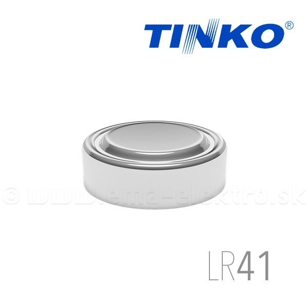 Batéria TINKO LR41 1,5V (AG3), alkalická