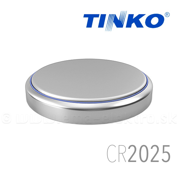 Batéria TINKO CR2025 gombíková 3V, lithiová