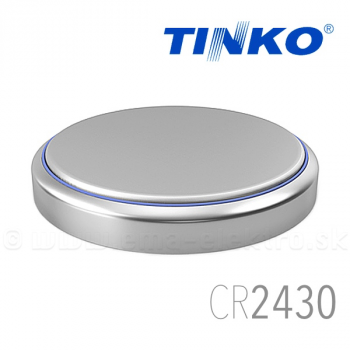 Batéria TINKO CR2430 gombíková 3V, lithiová
