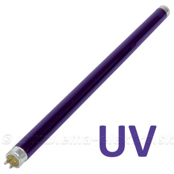 Žiarivka  6W T5/G5 BLB UV ultrafialová, 212mm