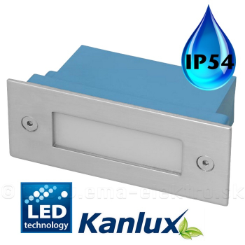 Svietidlo KANLUX TAXI SMD LED-12 4000K NW IP54