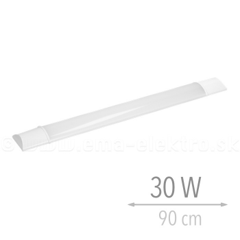 Svietidlo MOSTRA LED 30W / 4000K, biele, 90cm