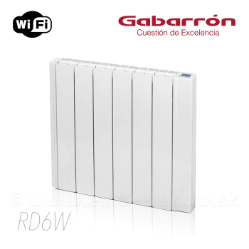 Radiátor olejový elektrický Gabarron RD 6W, 750W