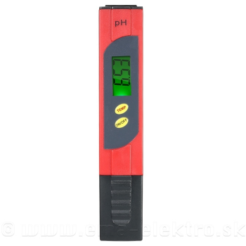 Tester pH s teplomerom PHT-01, digitálny