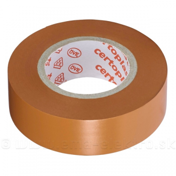Izolačná páska ANTICOR 15mm/10m hnedá