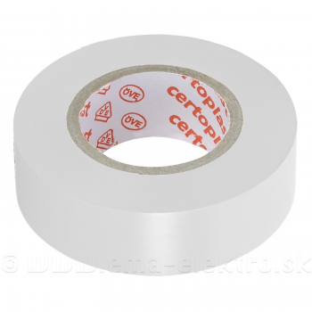 Izolačná páska ANTICOR 15mm/10m biela