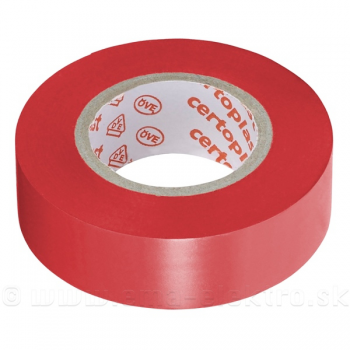 Izolačná páska ANTICOR 19mm/20m červená