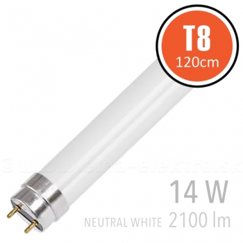 LED žiarivka / trubica 14W 120cm T8 NW, PROFI+