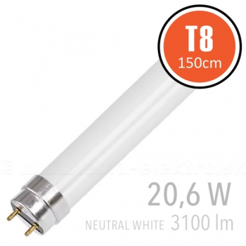 LED žiarivka / trubica 20,6W 150cm T8 NW, PROFI+