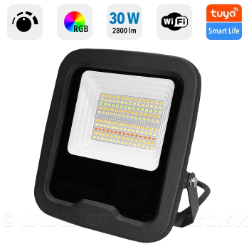 LED reflektor  30W WiFi RGB-WW-CW, Tuya/Smartlife