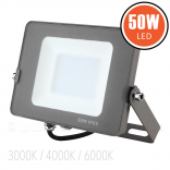 LED reflektor  50W WW/NW/CW 4000lm IP65, šedý