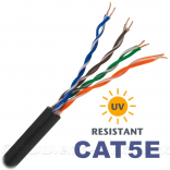 Kabel UTP SXKD-5E-UTP-PE Cat5e, SOLARIX vonkajší
